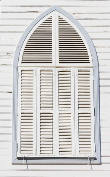 White Wooden Window — Stock Photo, Image