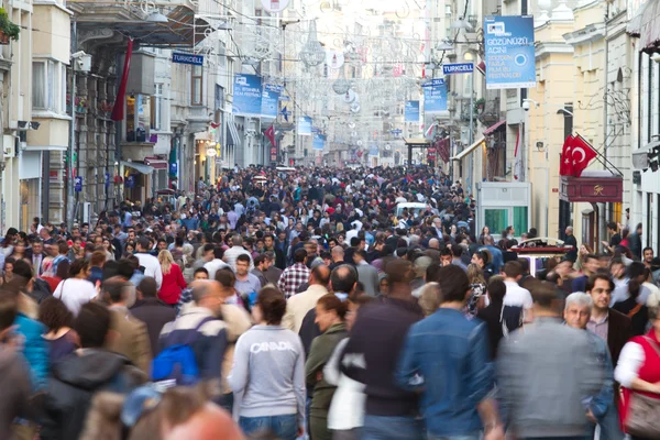 Via Taksim Istiklal — Foto Stock