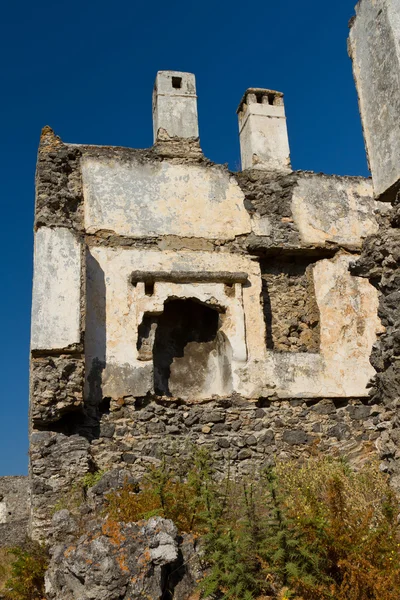 Maison en ruine de Kayakoy, Fethiye — Photo
