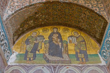 Ayasofya bir mozaik sophia