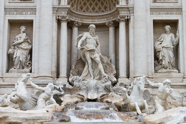 Fontana di Trevi, Rome, Italy — Stock Photo, Image