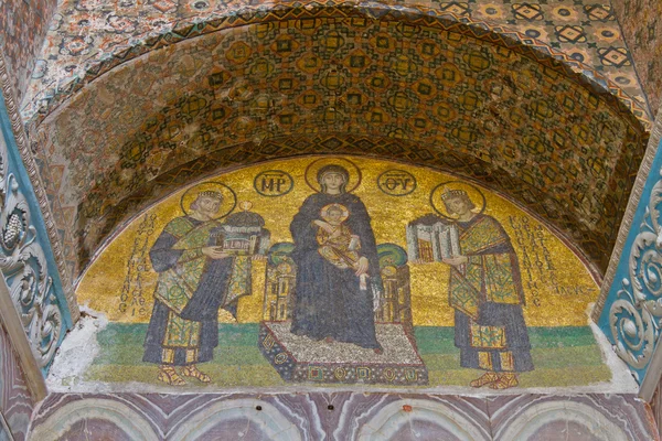 Мозаика в Святой Софии — стоковое фото