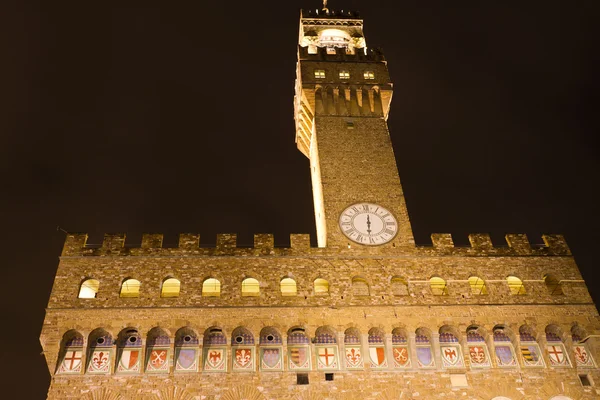 Palazzo Vecchio, Firenze, Italia — Foto Stock