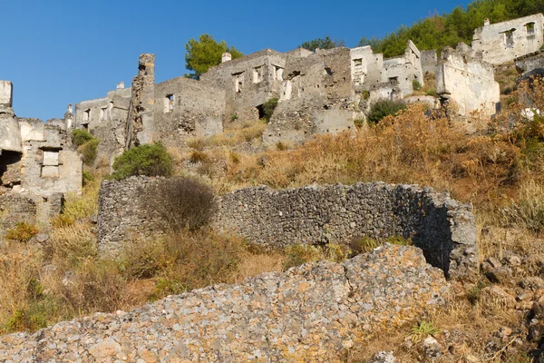 Ruiny Kayaköy, fethiye — Stok fotoğraf