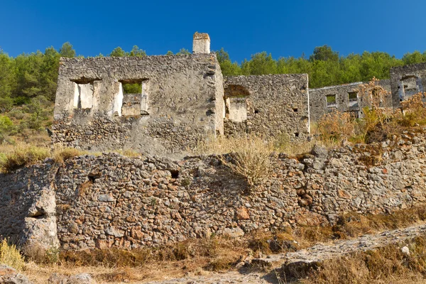Ruinas de Kayakoy, Fethiye — Foto de Stock