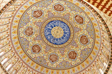 selimiye Camii, edirne, tu merkezi kubbe iç görünüm
