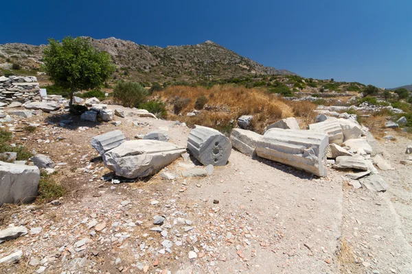 Ruiny Knidos, Datça, Turkey — Zdjęcie stockowe