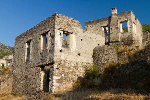 Ruiny Kayaköy, fethiye — Zdjęcie stockowe