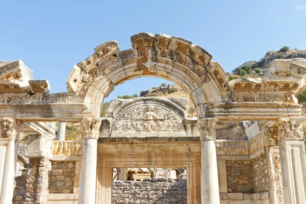 Temple of Hadrian in Ephesus, Turkey Stock Photo