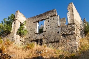 Kayaköy, fethiye yıkık ev
