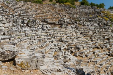 dalyan, Türkiye'den Kaunos anfi tiyatro