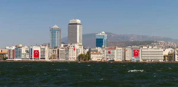 Cityscape İzmir, Türkiye — Stok fotoğraf