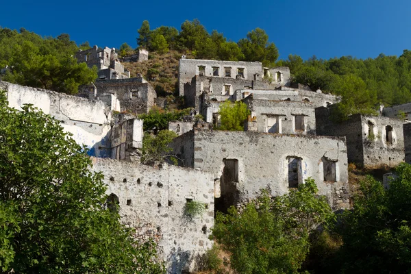 Ruiny Kayaköy, fethiye — Zdjęcie stockowe