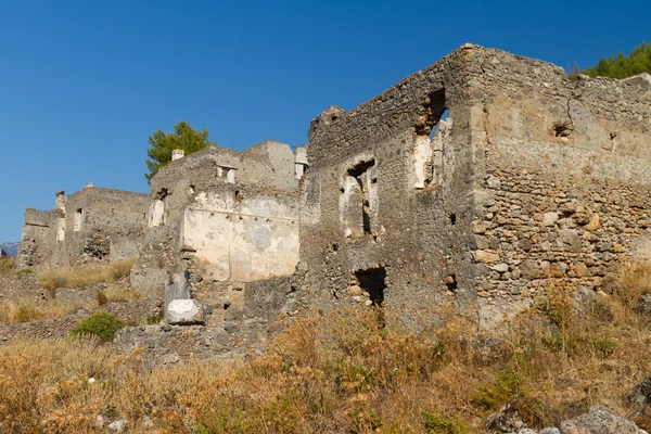 Ruiny Kayaköy, fethiye — Stok fotoğraf