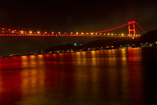 Fatih Sultan Mehmet Köprüsü, İstanbul, Türkiye — Stok fotoğraf