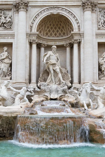 Fontana di Trevi, Rome, Italië — Stockfoto