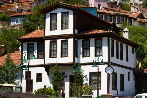 Maison ottomane traditionnelle de Kastamonu, Turquie — Photo