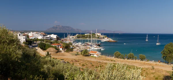 Datça kent, Muğla, Türkiye — Stok fotoğraf