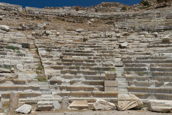Amphithéâtre de Knidos, Datca, Turquie — Photo