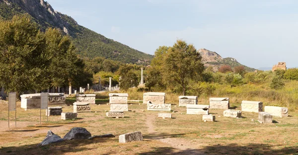 Sarkophage in Ephesus, Türkei — Stockfoto