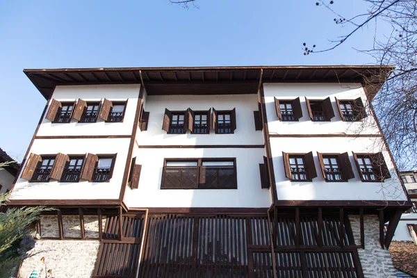 Traditionelles türkisches Haus in der Stadt Safranbolu — Stockfoto