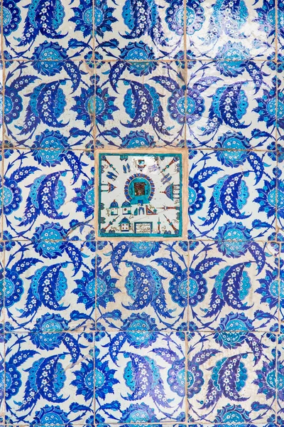 Azulejo azul turco — Fotografia de Stock