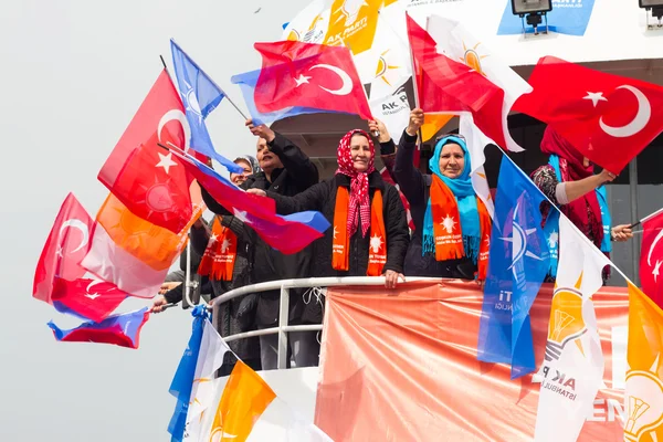 Turkish local elections, 2014 — Stock Photo, Image