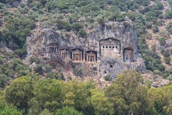 Kaunian rock tombs — Stock Photo, Image