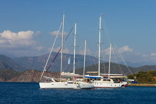 Barcos à vela — Fotografia de Stock