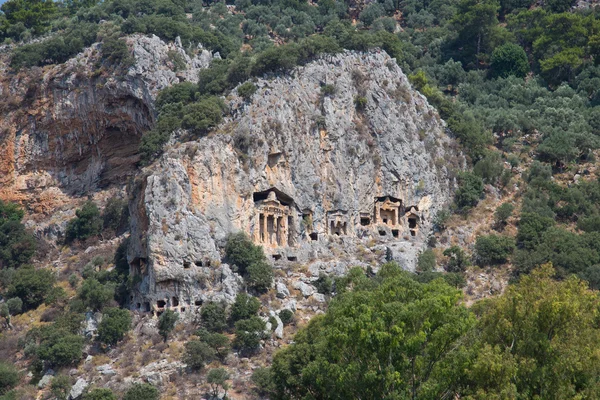 Kaunian rock tombs — Stock Photo, Image