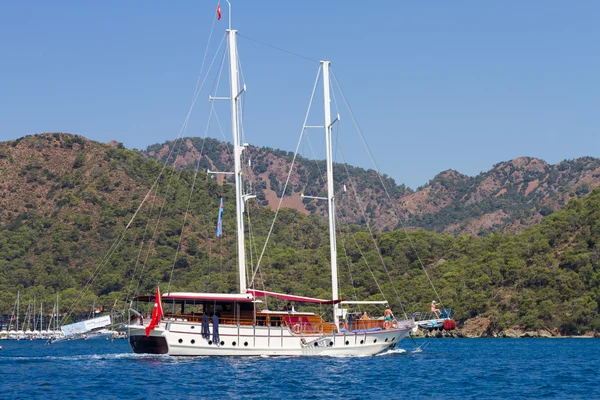 Segelboot — Stockfoto