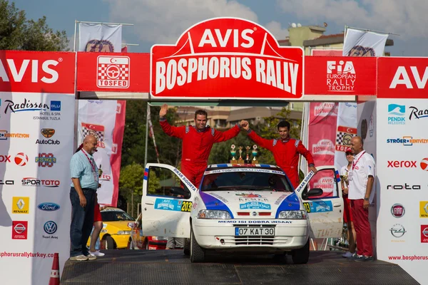 Rally am Bosporus — Stockfoto