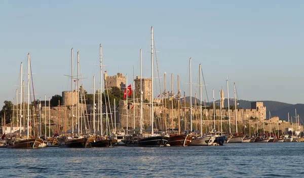 Castillo de Bodrum y Marina —  Fotos de Stock