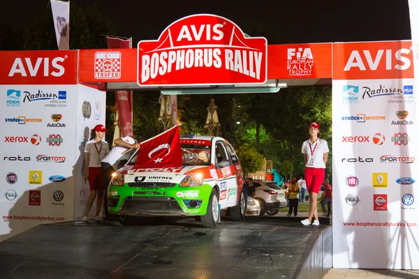 Rally am Bosporus — Stockfoto