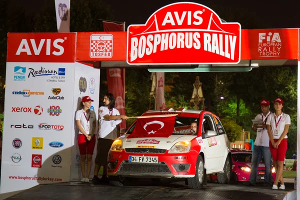 Rally am Bosporus — Stockfoto