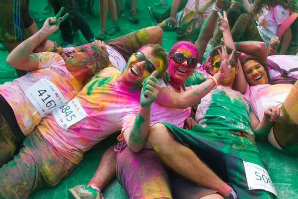 Färg himlen 5k — Stockfoto