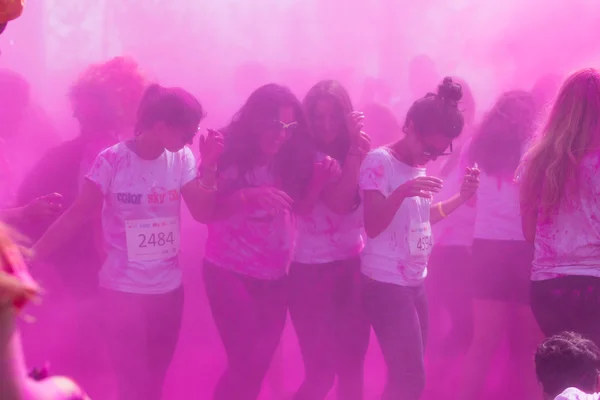 Färg himlen 5k — Stockfoto