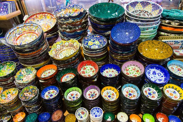 Turkish Ceramic Plates — Stock Photo, Image