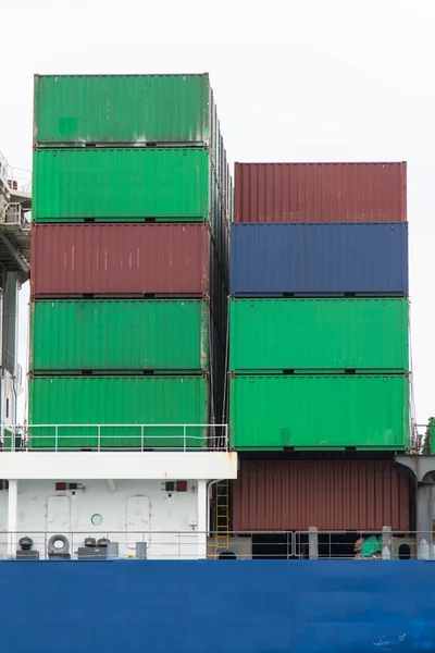 Containerschiff — Stockfoto