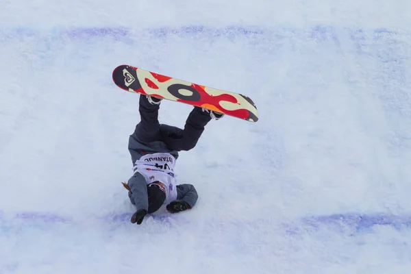 Puchar Świata w snowboardzie FIS Big Air — Zdjęcie stockowe