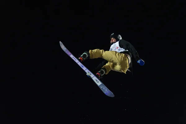 Snowboard Big-Air-Weltcup — Stockfoto
