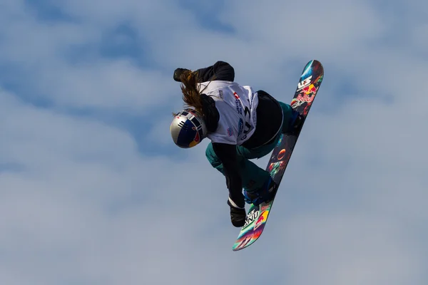 FIS Snowboard Big Air Copa del Mundo — Foto de Stock