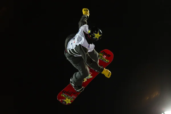 FIS Snowboard Big Air Copa del Mundo —  Fotos de Stock