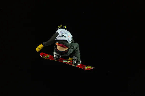 FIS Snowboard Big Air World Cup — Stock Photo, Image