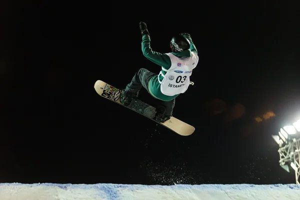 FIS Snowboard Big Air Copa del Mundo —  Fotos de Stock