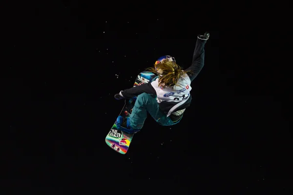 FIS Snowboard Big Air Copa del Mundo — Foto de Stock