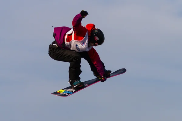 Fis 滑雪板大空气世界杯 — 图库照片