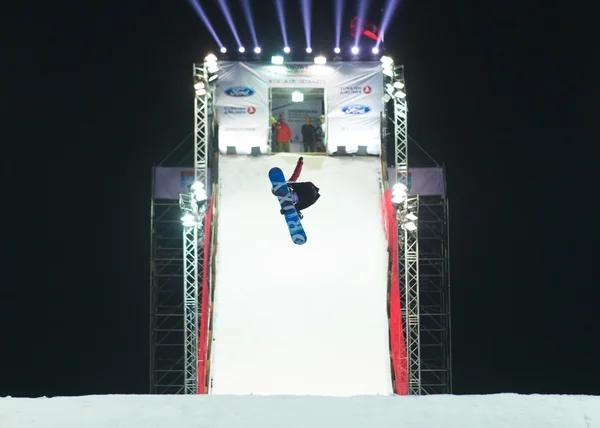 FIS Snowboard Big Air World Cup — Stockfoto