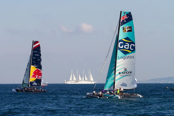 Extreme sailing series — Stockfoto