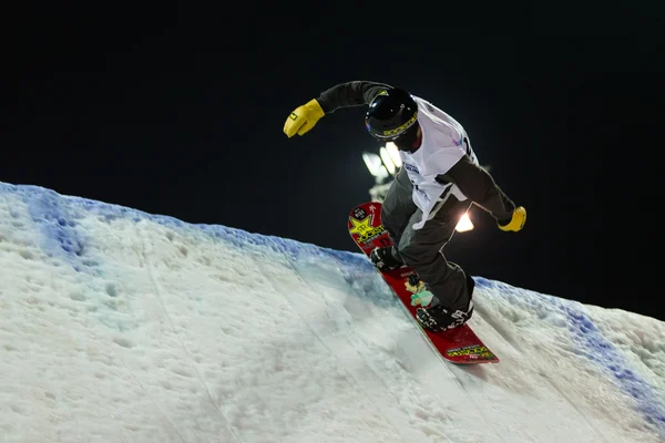 FIS Snowboard Big Air Copa del Mundo —  Fotos de Stock